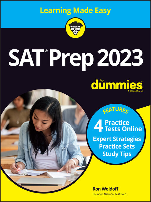 Title details for SAT Prep 2023 For Dummies with Online Practice by Ron Woldoff - Available